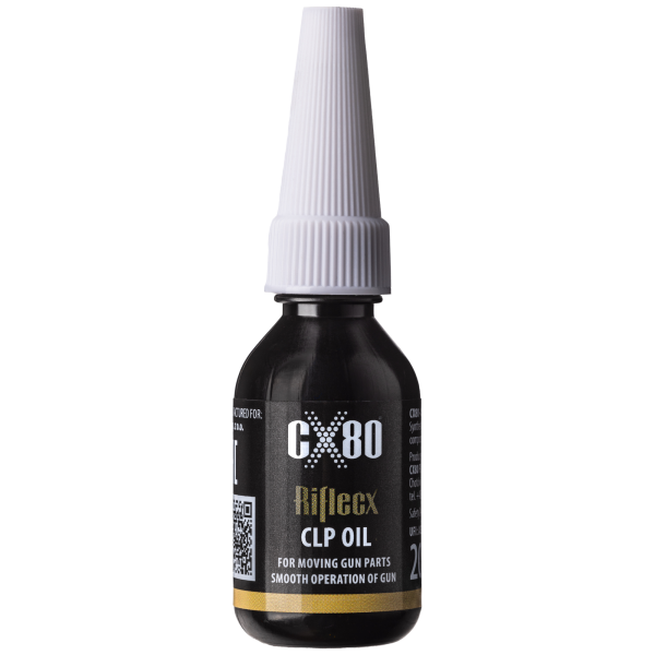 Olej do smarowania elementów ruchomych broni Riflecx CLP OIL 20 ml