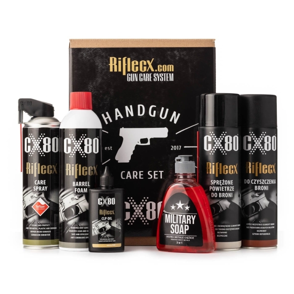 Riflecx Handgun Care Set